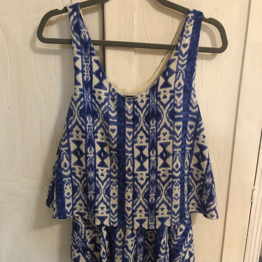 Fun print dress from a local boutique